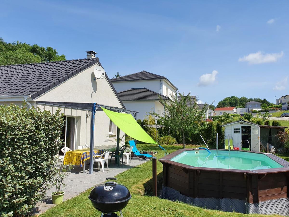 Villa Du Pic Vert 105M2 , 4 Chambres De Plain-Pied Avec Piscine A Montfaucon Montfaucon  Exterior photo
